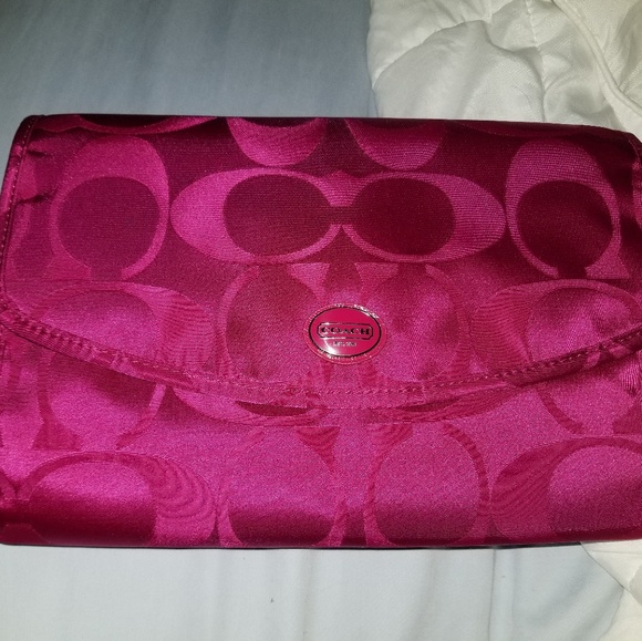 coach Handbags - Coach cosmetic bag/travel bag